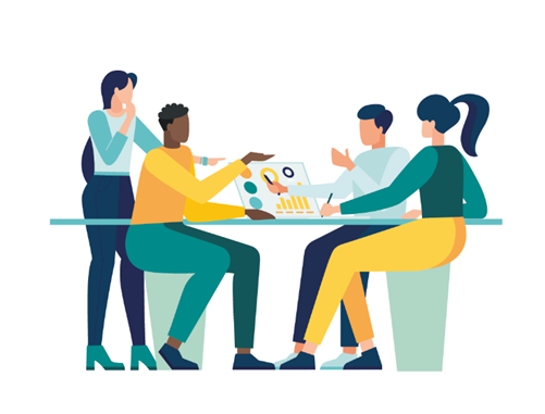 Communication as a team and marketing