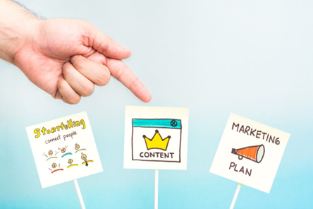 marketing plan, content creation and storytelling